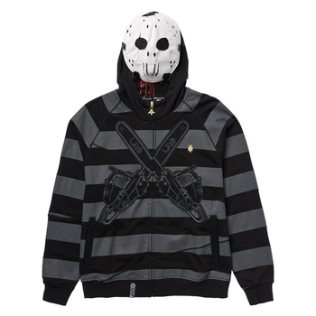 FRIDAY THE 47TH ZIP HOODIE - BLACK