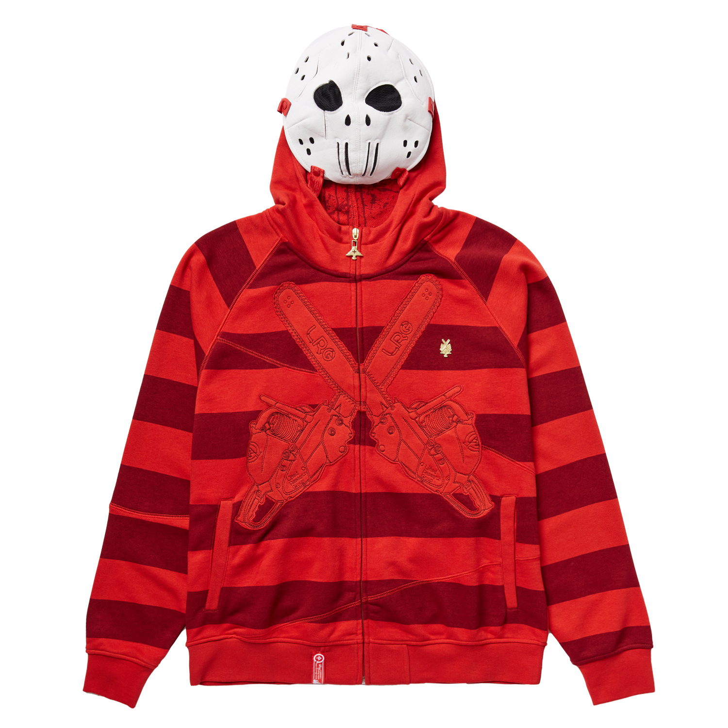 FRIDAY THE 47TH ZIP HOODIE - RED