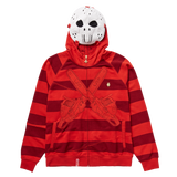 FRIDAY THE 47TH ZIP HOODIE - RED