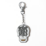 STREETWEAR SKULL KEY CHAIN - SILVER