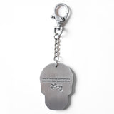 STREETWEAR SKULL KEY CHAIN - SILVER