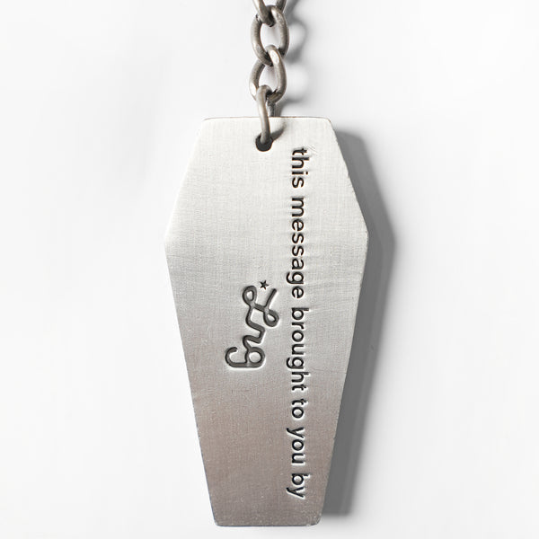 STREETWEAR TAGS KEY CHAIN - SILVER