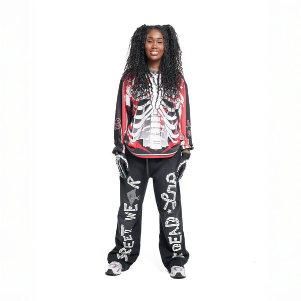 DEAD SERIOUS MOTO - AOP BLACK