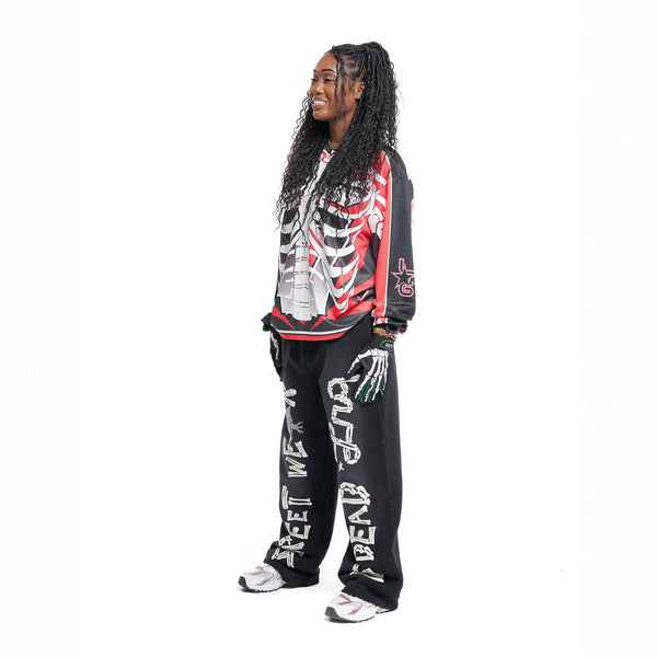 DEAD SERIOUS MOTO - AOP BLACK
