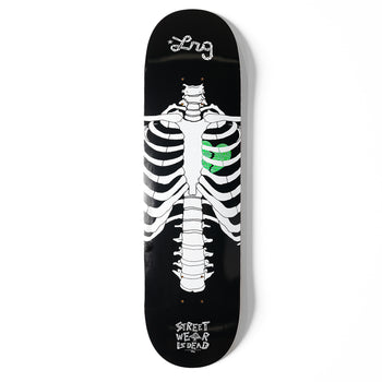 STREETWEAR IS DEAD SKATEBOARD - BLACK