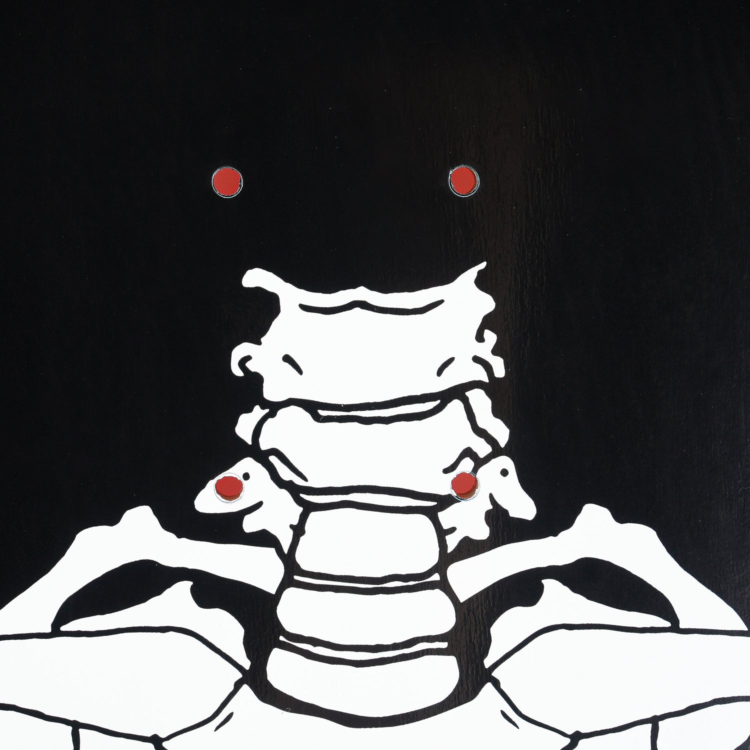 STREETWEAR IS DEAD SKATEBOARD - BLACK