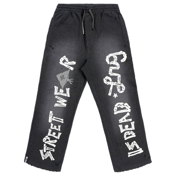 STREETWEAR IS DEAD PANT - SUN DRIED BLACK
