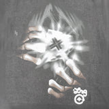 BAREBONES SS TEE - OIL WASH Black