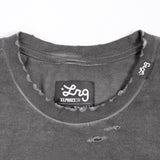 BAREBONES SS TEE - OIL WASH Black