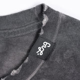 BAREBONES SS TEE - OIL WASH Black