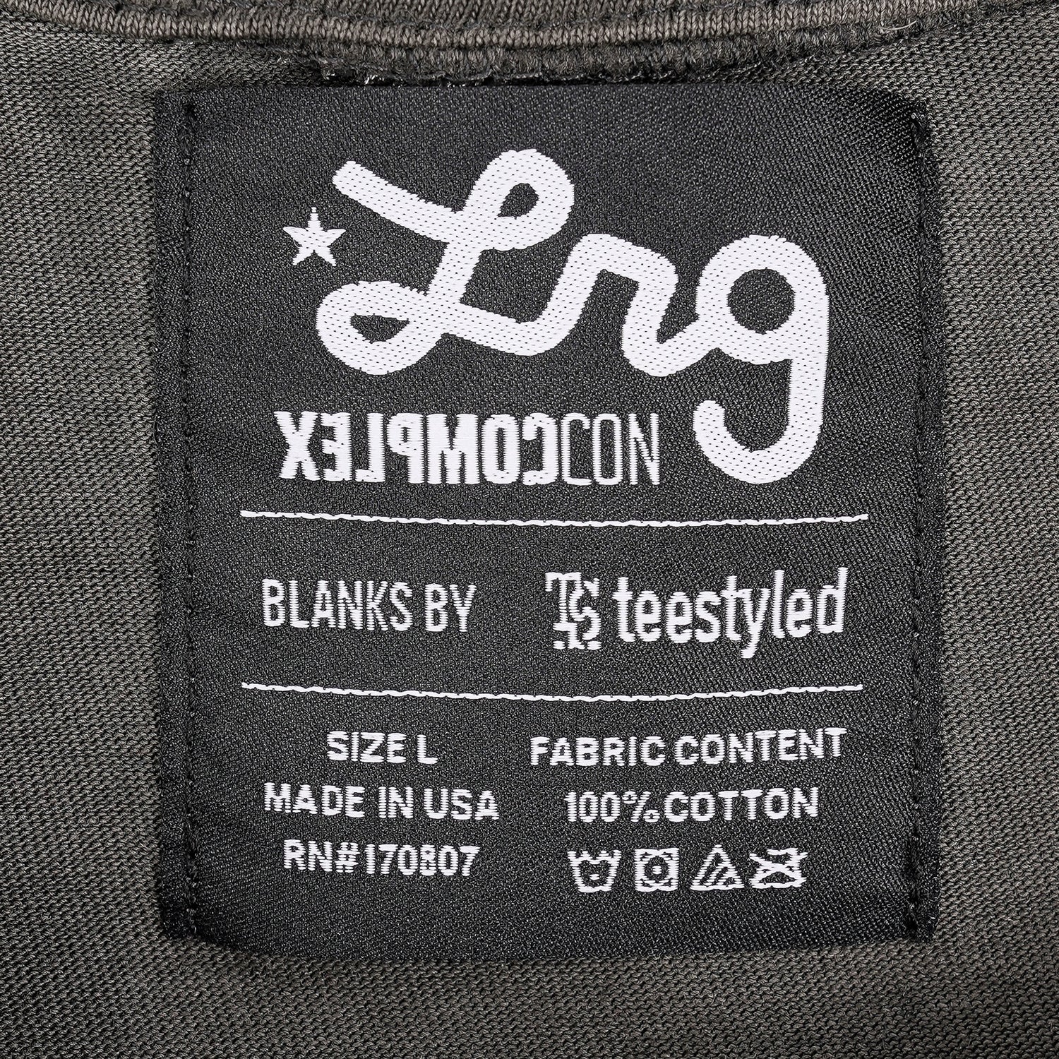 STREETWEAR IS COOKED SS TEE - PIGMENT DYED BLACK