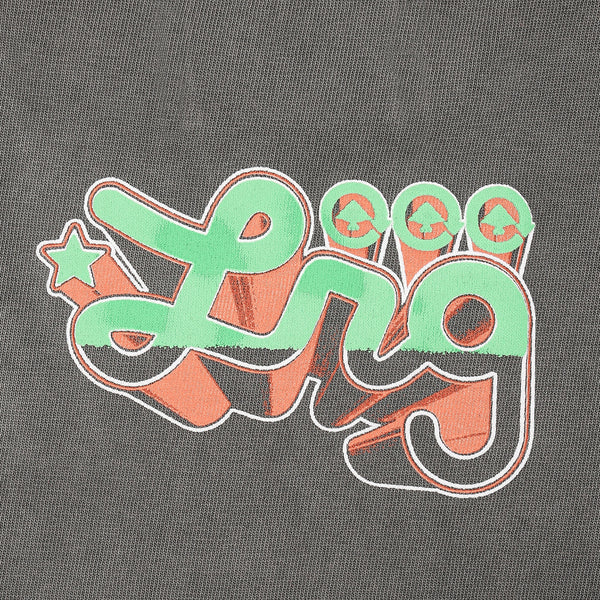 STREETWEAR IS COOKED SS TEE - PIGMENT DYED BLACK