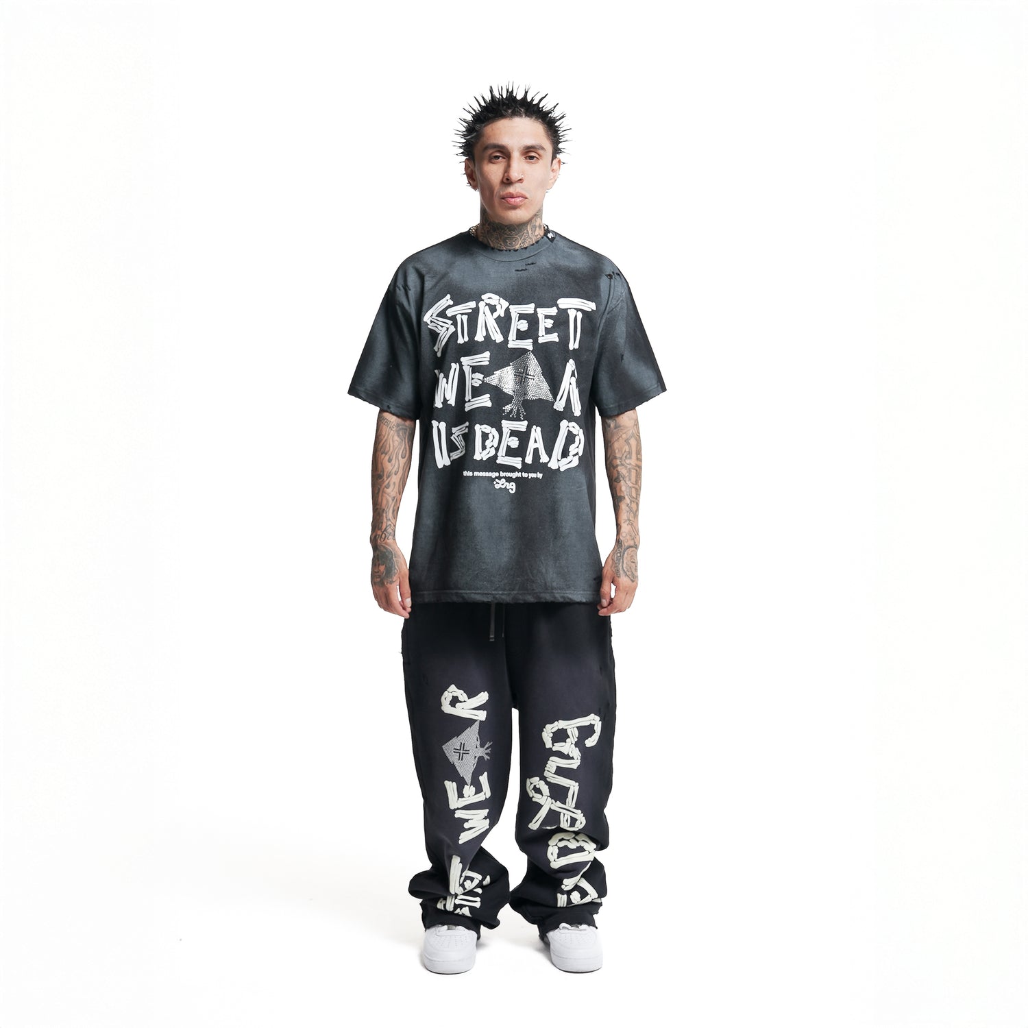 STREETWEAR IS DEAD SS TEE - SUN DRIED BLACK