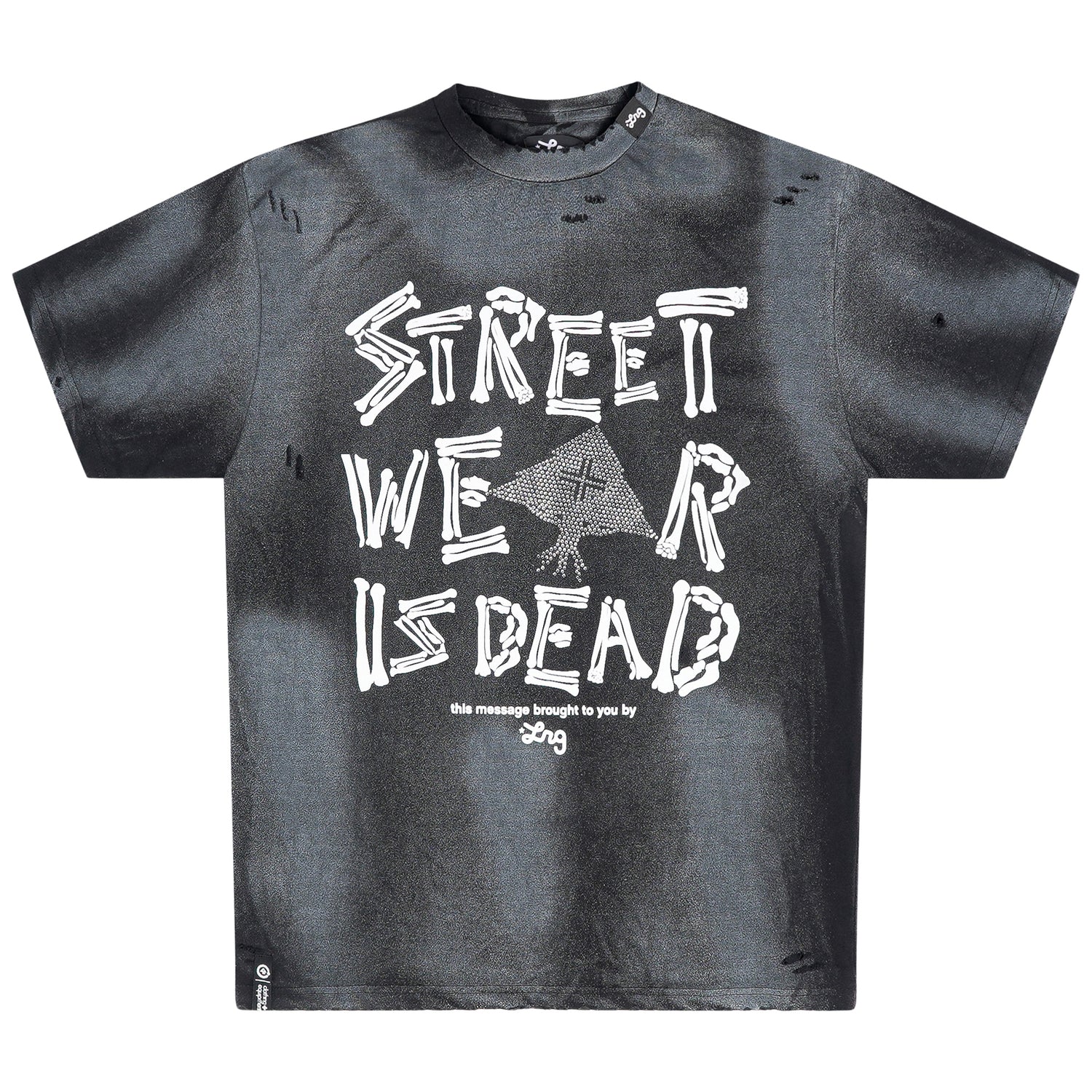STREETWEAR IS DEAD SS TEE - SUN DRIED BLACK