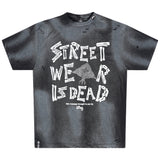STREETWEAR IS DEAD SS TEE - SUN DRIED BLACK