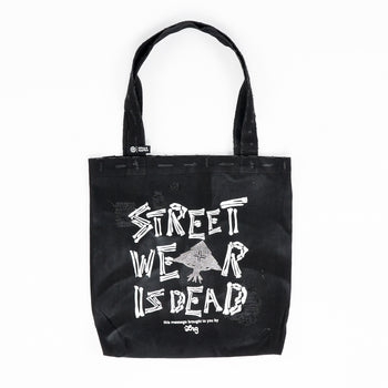 STREETWEAR IS DEAD TOTE - BLACK