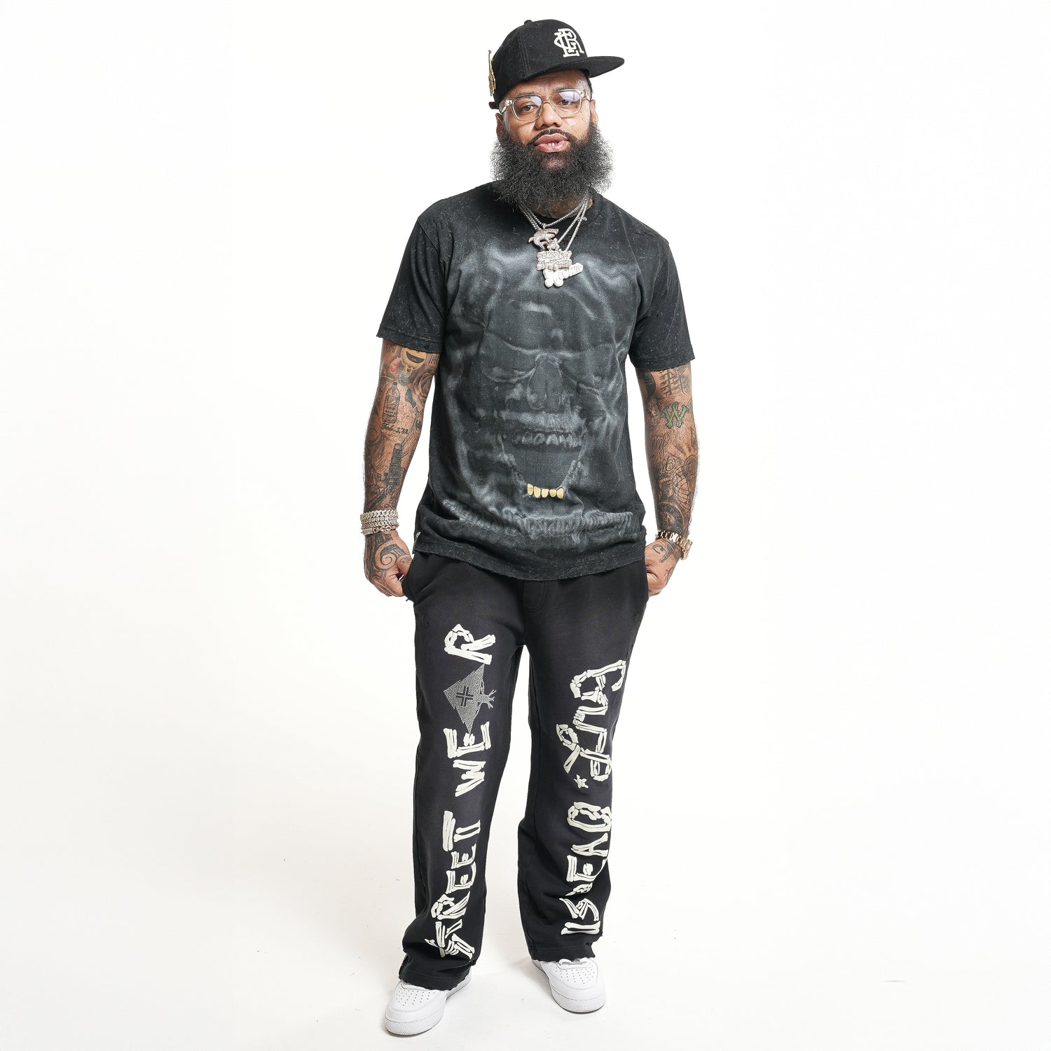 BRAINBOX SS TEE - ACID WASH