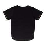 DEEP L BASEBALL JERSEY - BLACK