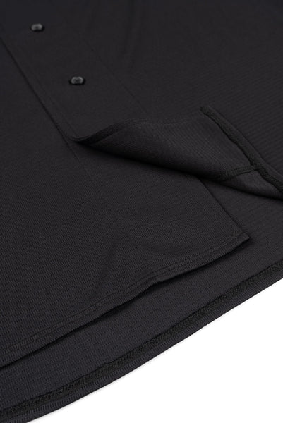 DEEP L BASEBALL JERSEY - BLACK