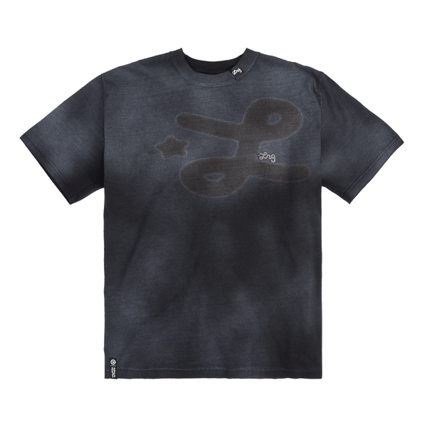 STENCIL TEE V2 - BLACK