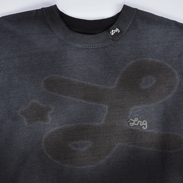 STENCIL TEE V2 - BLACK