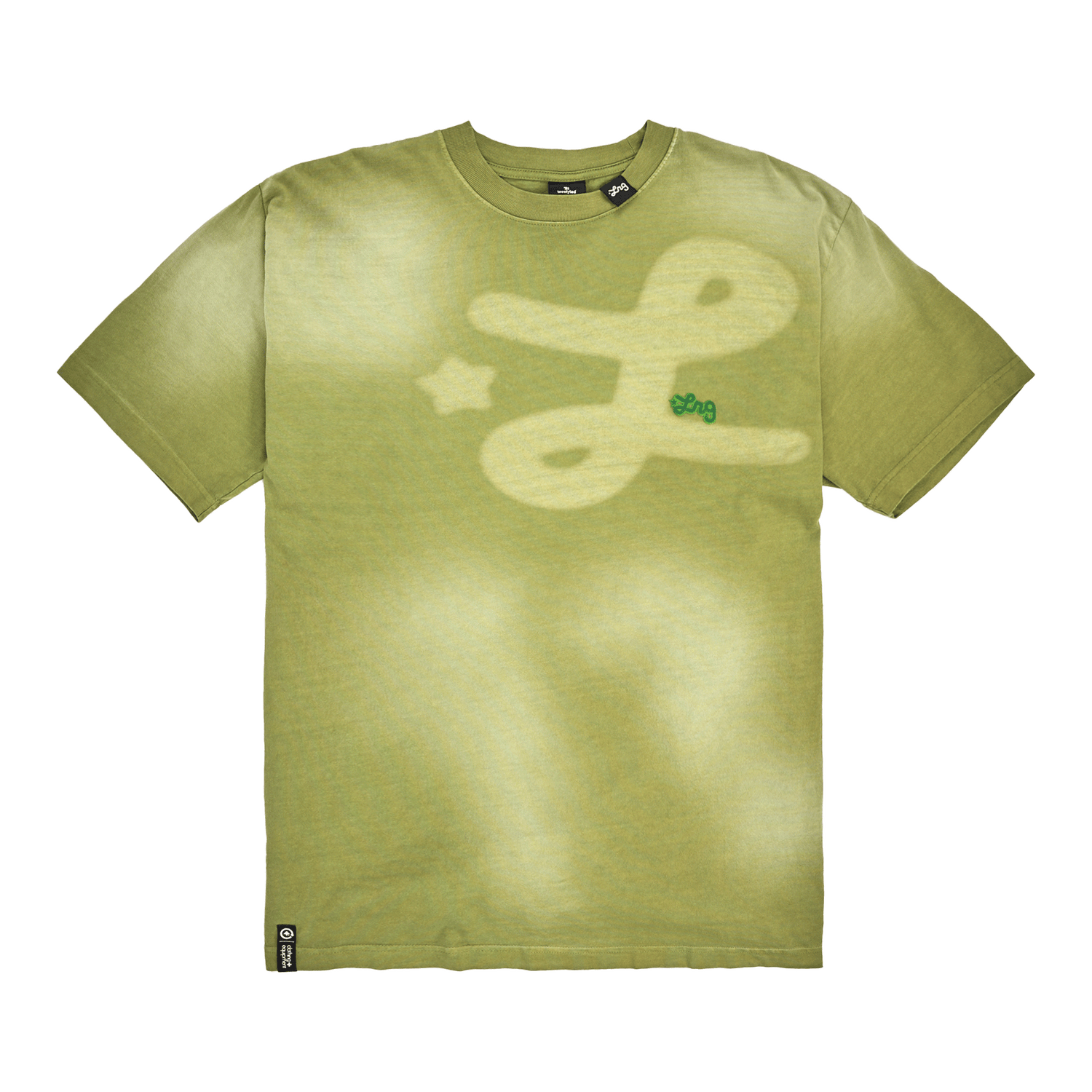 STENCIL TEE - GREEN