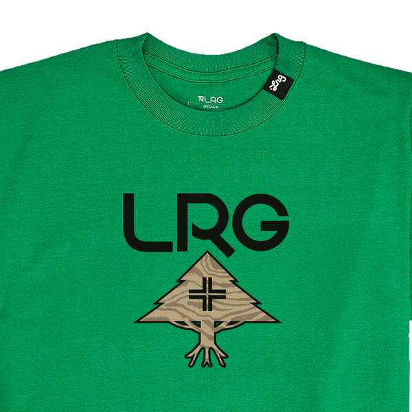 UPTICK TREE PLUS TEE - KELLY GREEN
