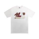 ELEVATE VARSITY TEE - WHITE