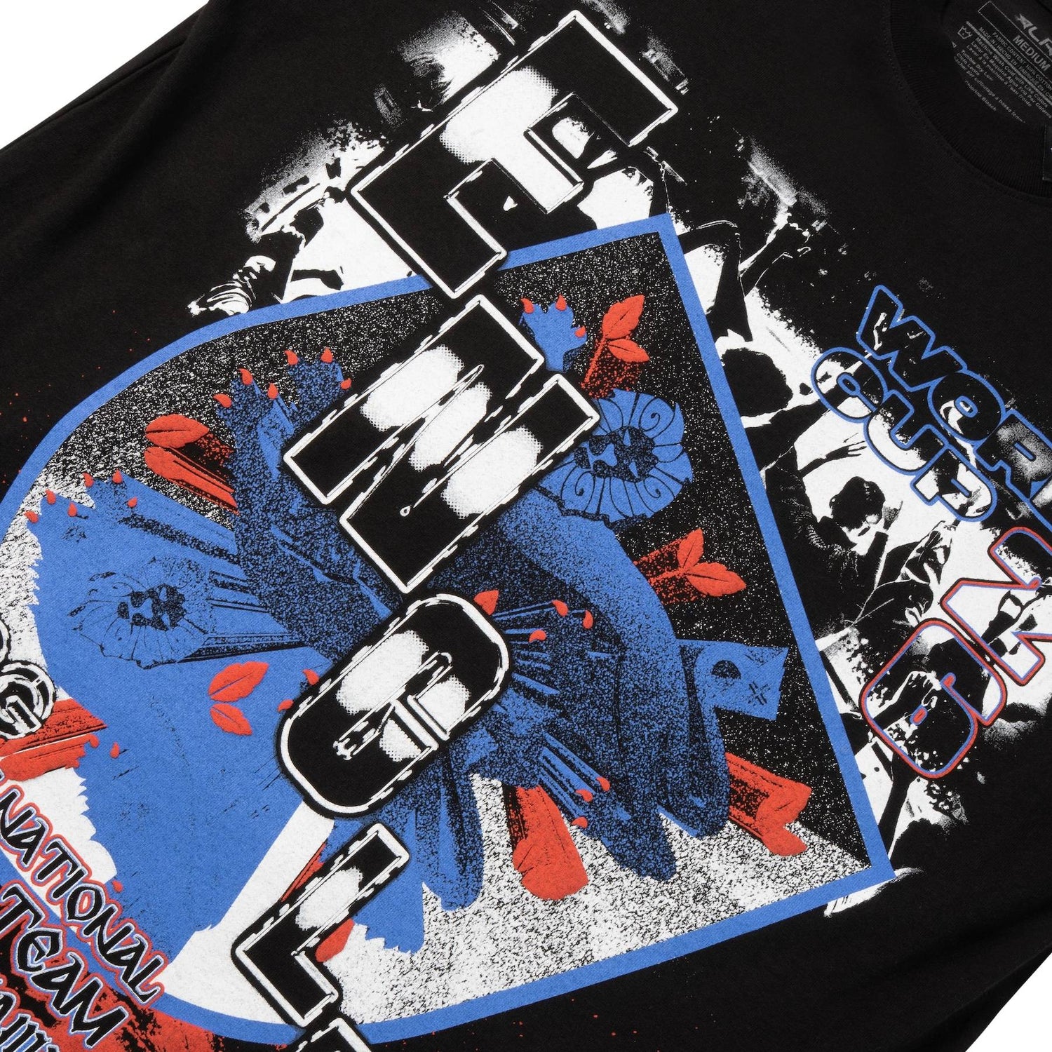 ENGLAND GRAPHIC TEE - BLACK