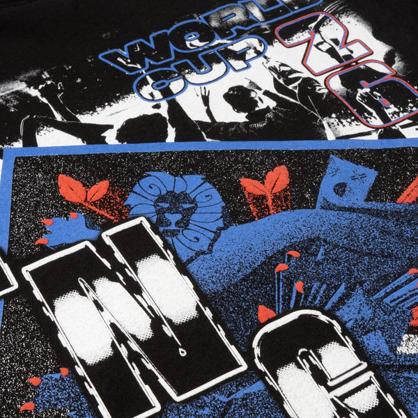 ENGLAND GRAPHIC TEE - BLACK
