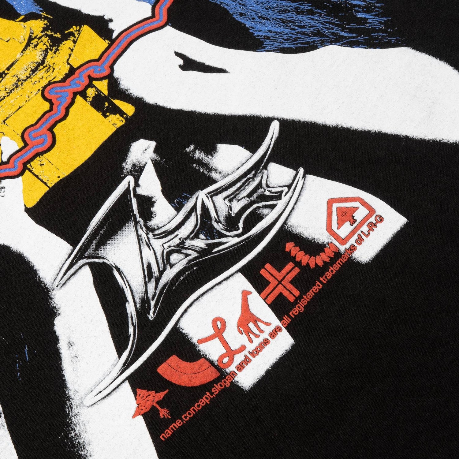 ENGLAND GRAPHIC TEE - BLACK