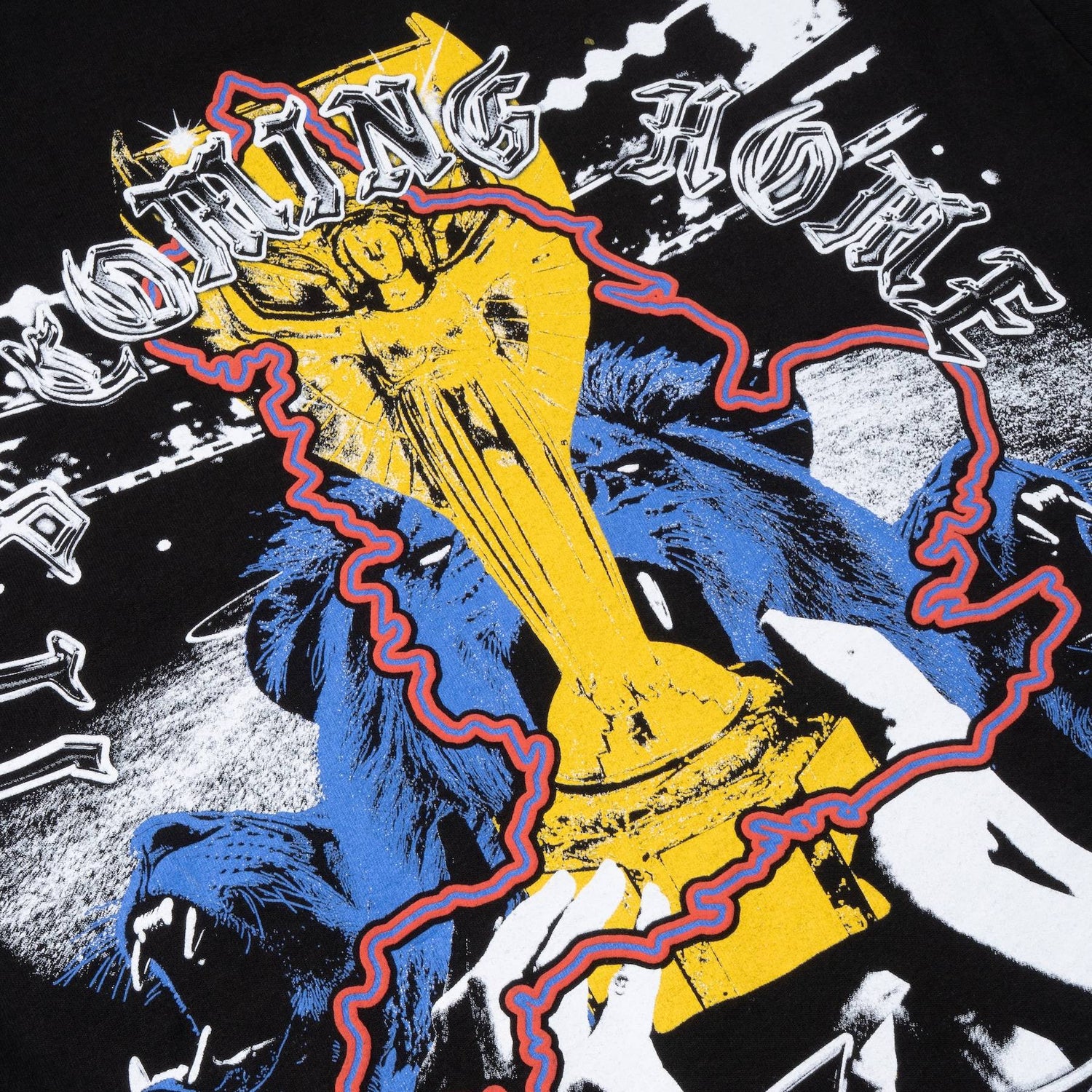 ENGLAND GRAPHIC TEE - BLACK