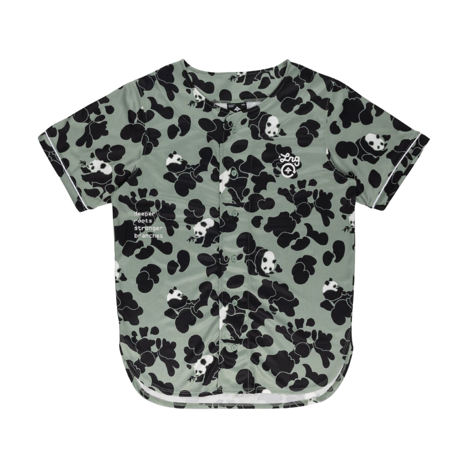 EQUAL PANDA CAMO MESH JERSEY - SAGE