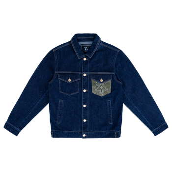 BREAKAWAY FUTURE DENIM JACKET - RAW INDIGO