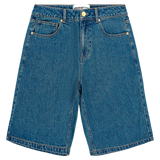 HIGH LIFE HABITS DENIM SHORT - DENIM BLUE