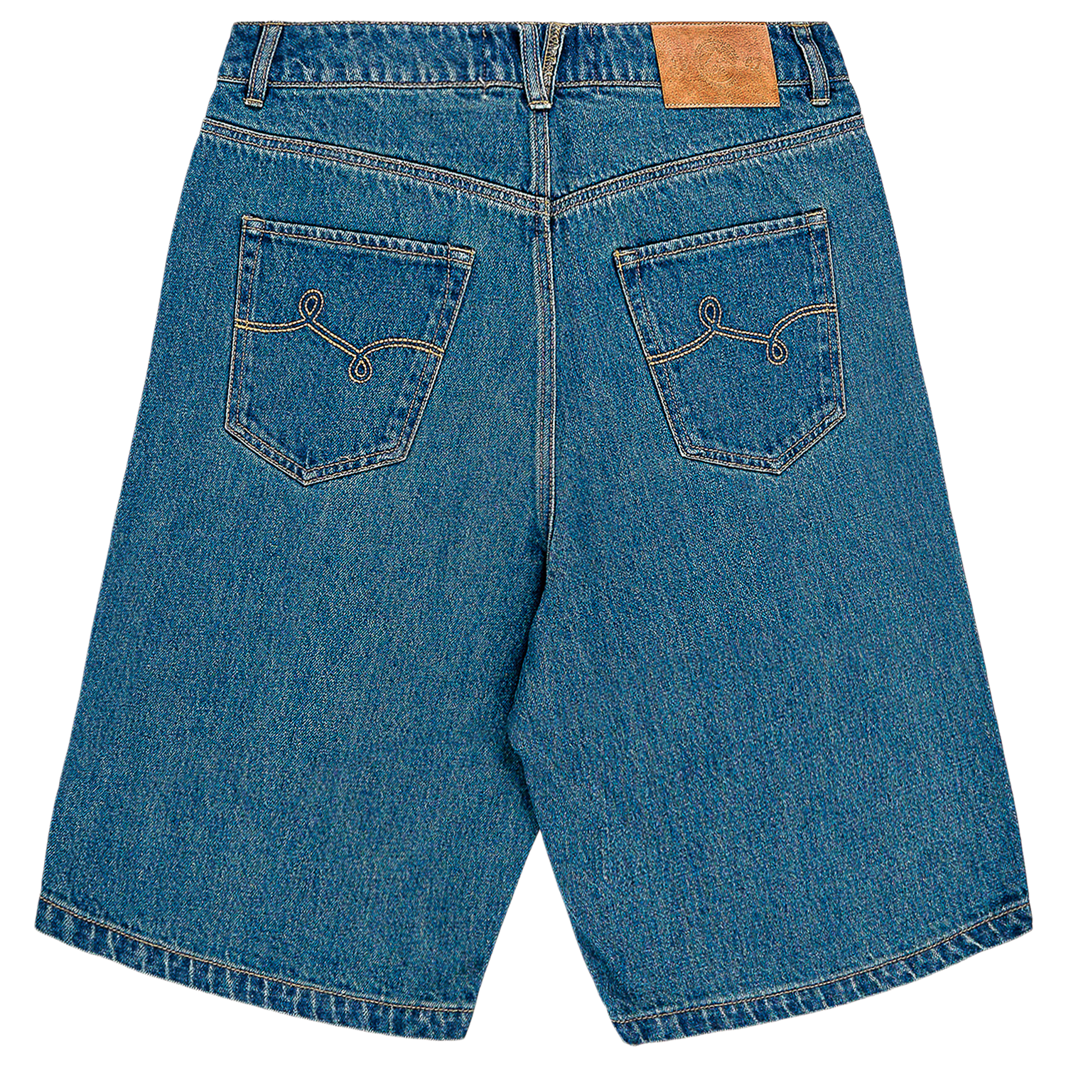 HIGH LIFE HABITS DENIM SHORT - DENIM BLUE