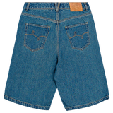 HIGH LIFE HABITS DENIM SHORT - DENIM BLUE