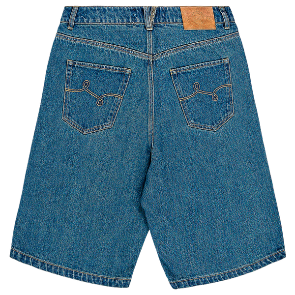 HIGH LIFE HABITS DENIM SHORT Denim Blue | LRG Clothing