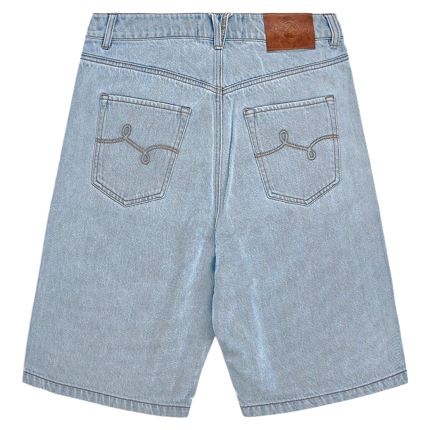 HIGH LIFE HABITS DENIM SHORT - LIGHT WASH