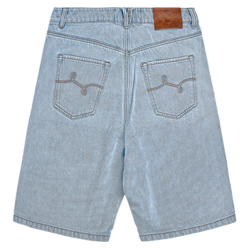 HIGH LIFE HABITS DENIM SHORT - LIGHT WASH