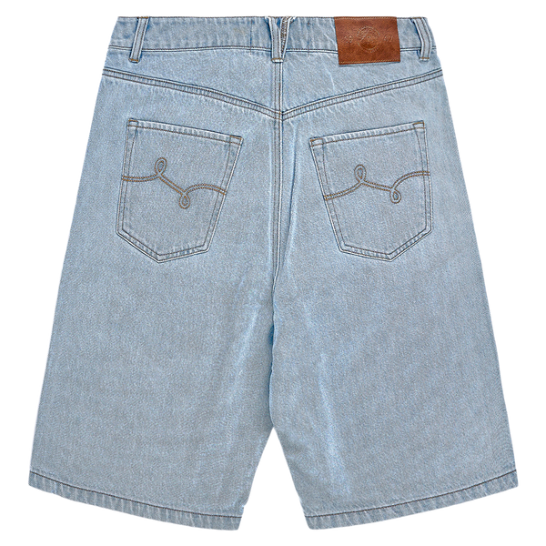 HIGH LIFE HABITS DENIM SHORT - LIGHT WASH