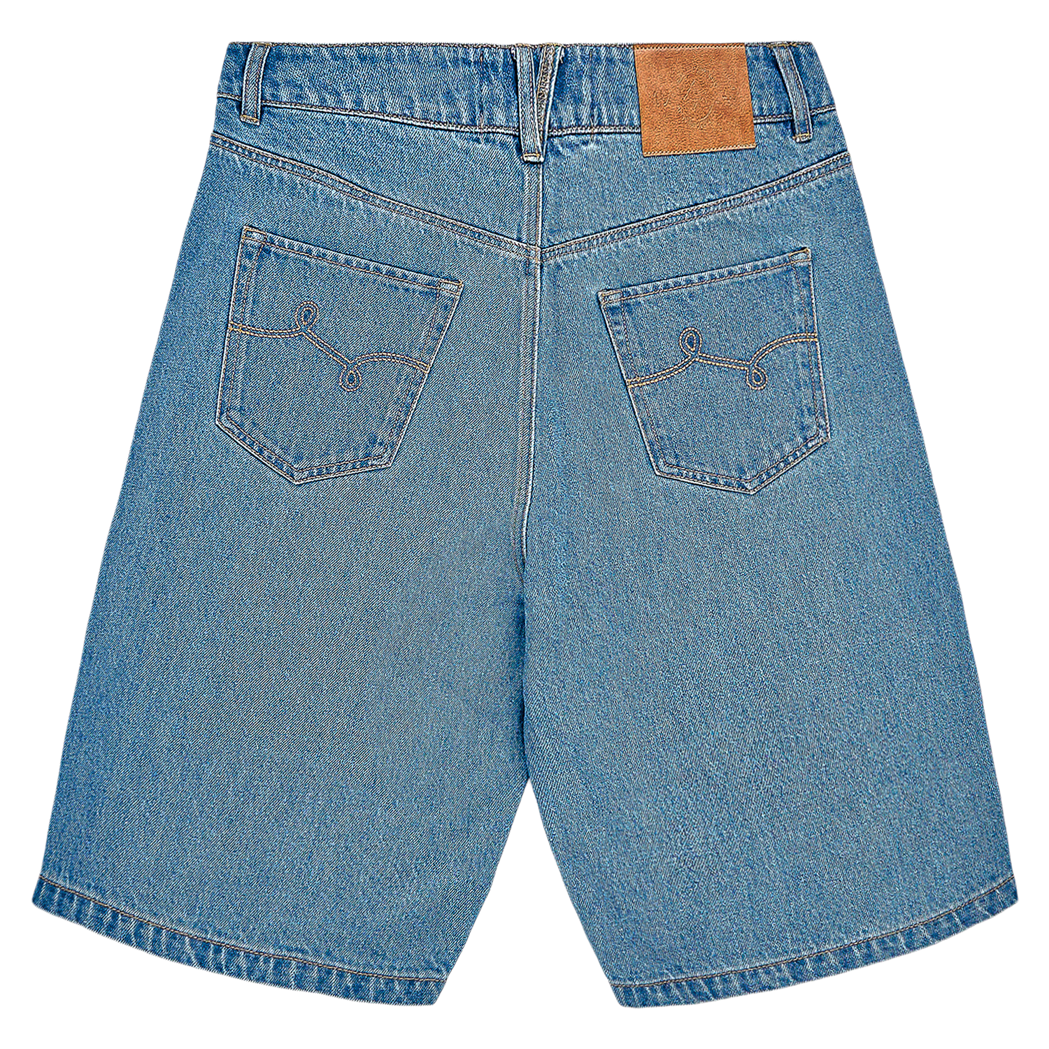 HIGH LIFE HABITS DENIM SHORT - BLUE