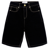 OVERCOME RESISTENCE DENIM SHORT - BLACK