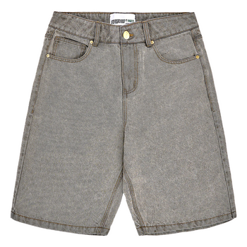 OVERCOME RESISTENCE DENIM SHORT - GREY