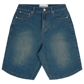 OVERCOME RESISTENCE DENIM SHORT - INDIGO WASH