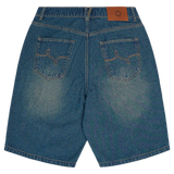 OVERCOME RESISTENCE DENIM SHORT - INDIGO WASH