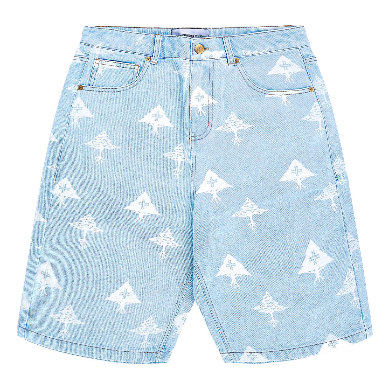 TWO TREE 4 SEVEN DENIM SHORT - DENIM BLUE