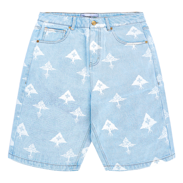 TWO TREE 4 SEVEN DENIM SHORT - DENIM BLUE