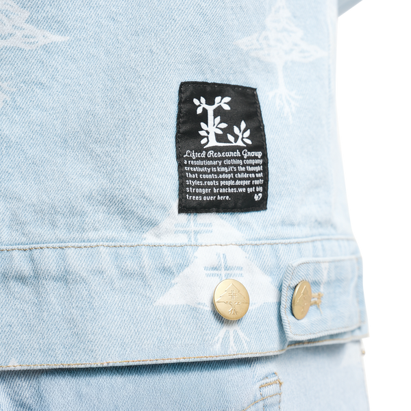 TWO TREE 4 SEVEN DENIM JACKET - DENIM BLUE