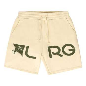 LRG EFFECTIVE FLEECE SHORTS - CREAM